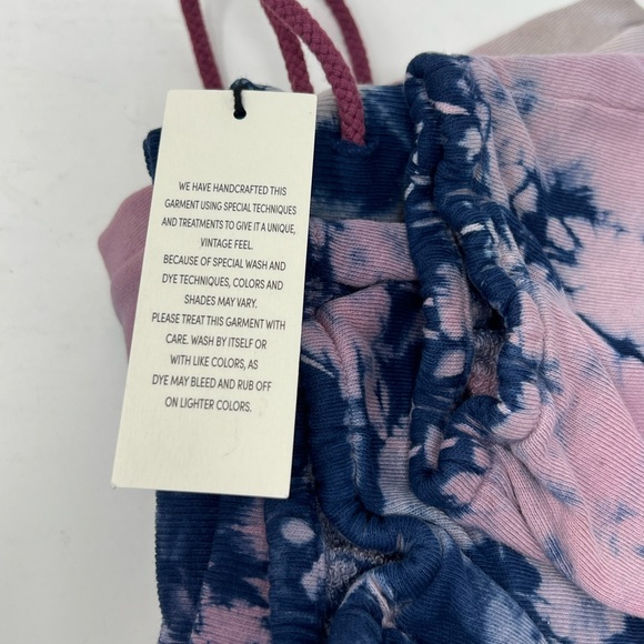 NWT DAYDREAMER Rouge Storm Tie-Dye Jogger in Rouge Storm Size Small - Picture 7 of 15